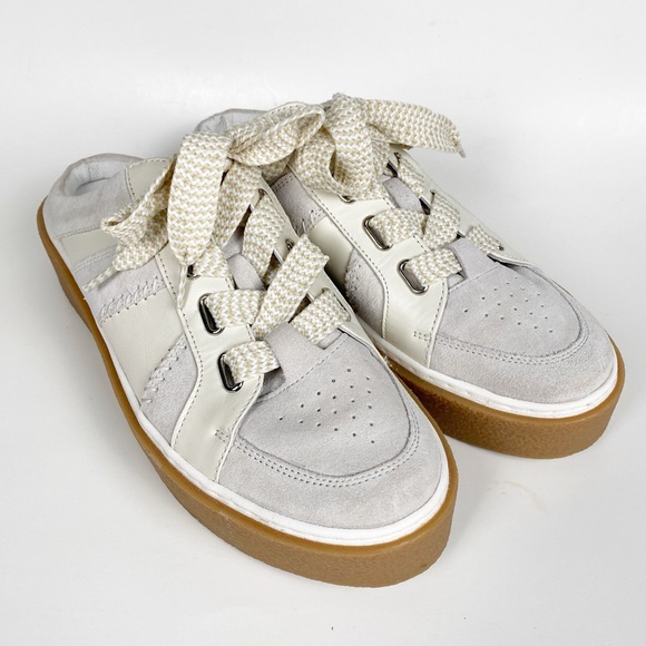 Free People Fremont Mule Leather Platform Backless Sneaker - Picture 3 of 14